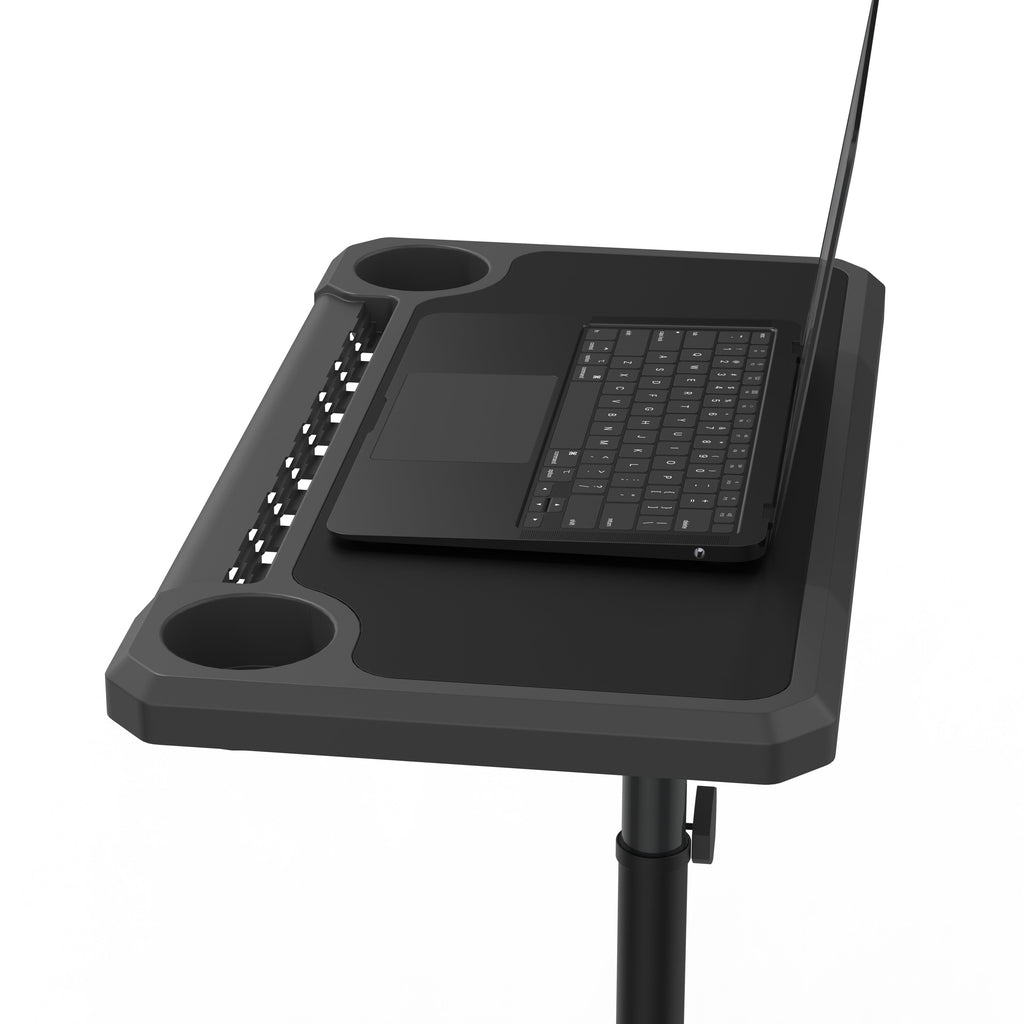 Indoor Media Display Cycling Desk