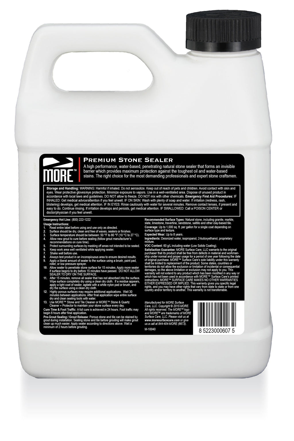 MORE® Premium Stone Sealer