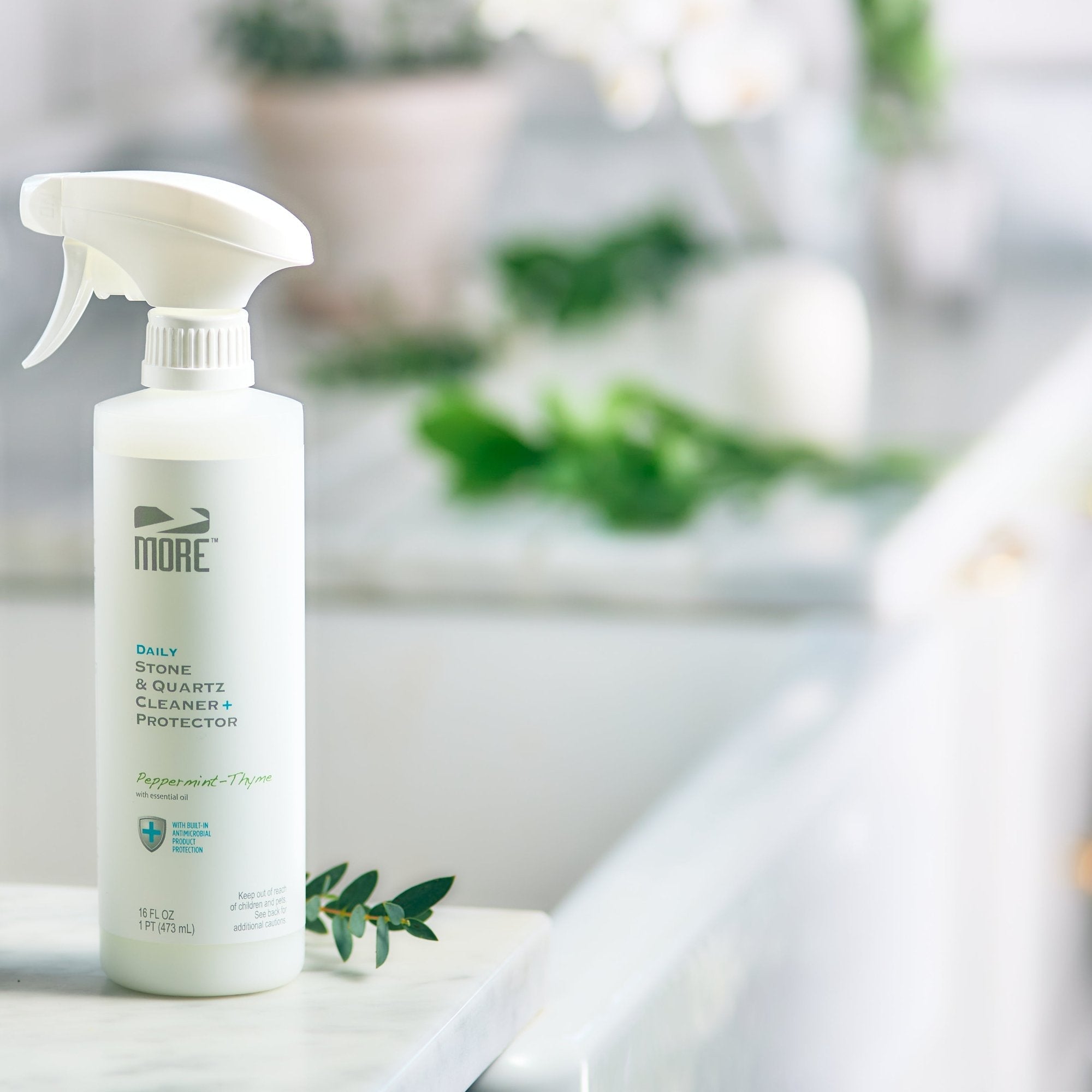 MORE® Stone & Quartz Cleaner - with Antimicrobial Protection