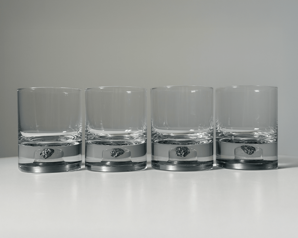 Meteorite Crystal Tumbler - Set of 2
